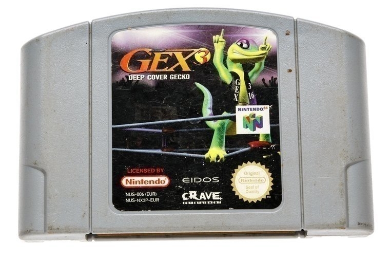 Gex 3 Deep Cover Gecko - Nintendo 64 Games