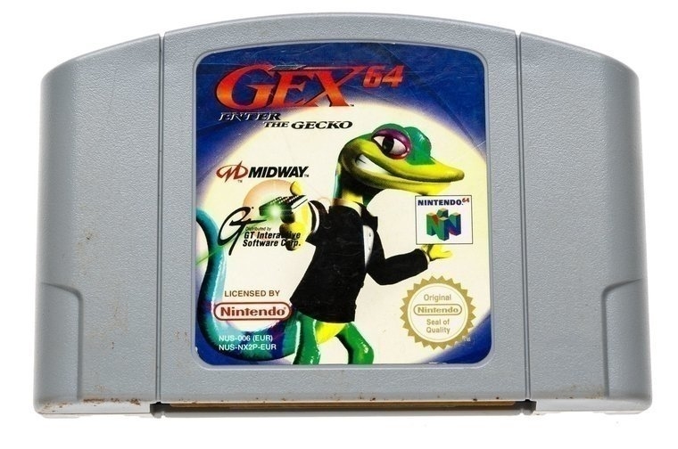 Gex 64 Enter the Gecko - Nintendo 64 Games