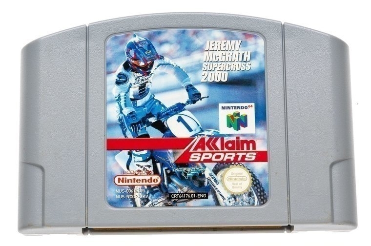 Jeremy McGrath Supercross 2000 - Nintendo 64 Games