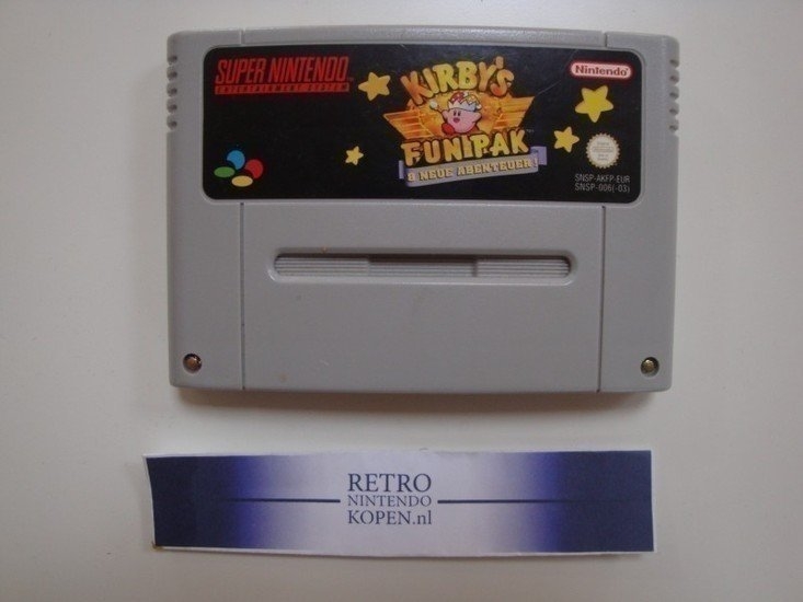 Kirby's Fun Pak | Super Nintendo Games | RetroNintendoKopen.nl