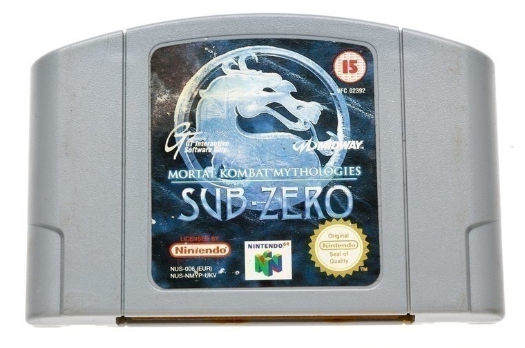 Mortal Kombat Mythologies Sub-Zero - Nintendo 64 Games