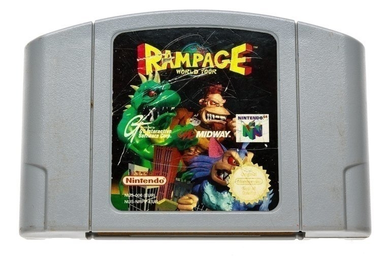 Rampage World Tour - Nintendo 64 Games