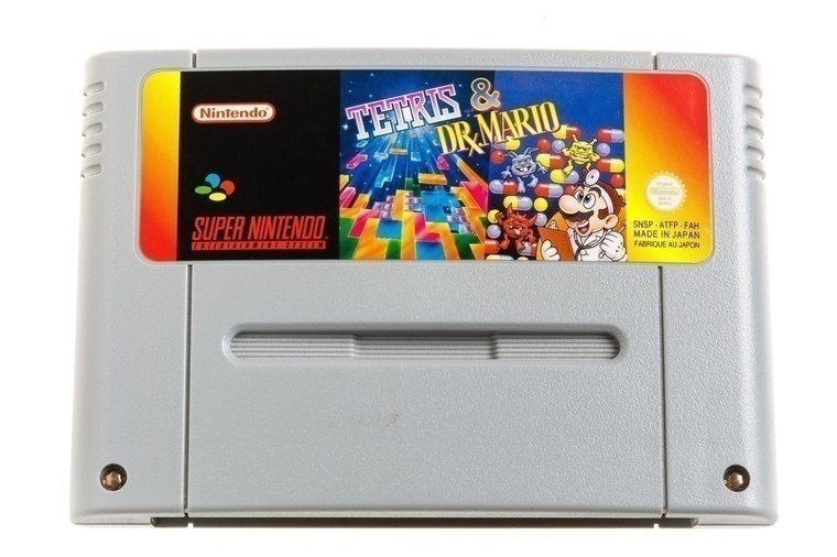 Tetris & Dr. Mario - Super Nintendo Games