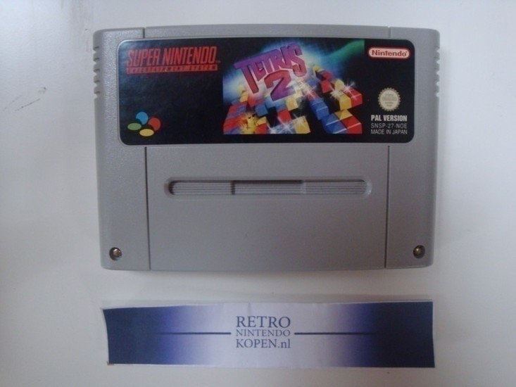 Tetris 2 - Super Nintendo Games