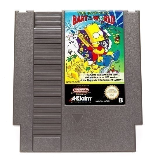 The Simpsons: Bart vs. the World | Nintendo NES Games | RetroNintendoKopen.nl