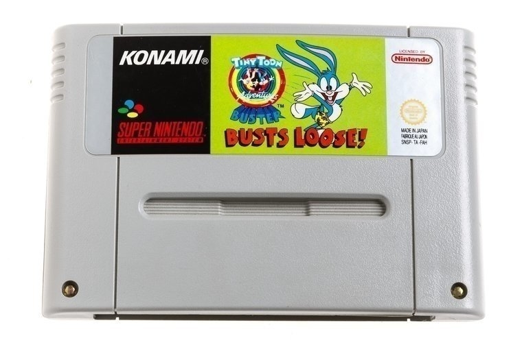 Tiny Toon Adventures Buster Busts Loose - Super Nintendo Games