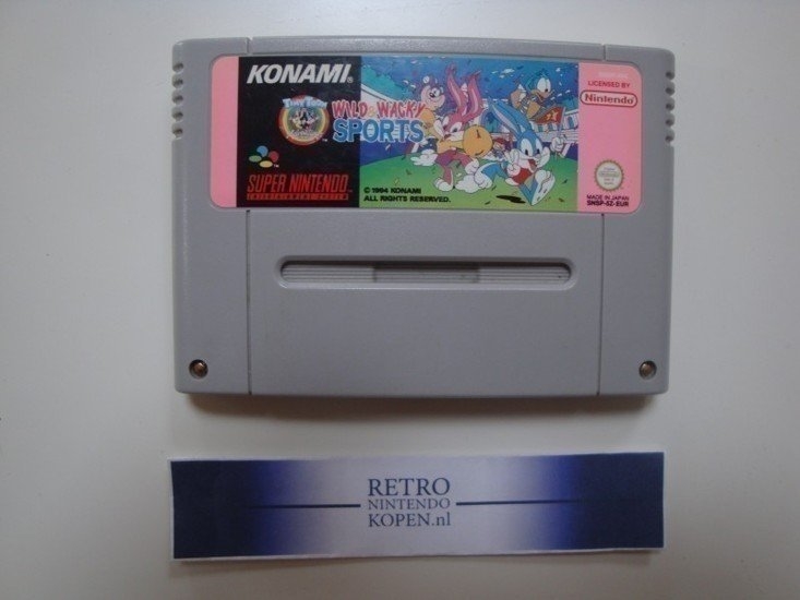 Tiny Toon Adventures: Wild & Wacky Sports | Super Nintendo Games | RetroNintendoKopen.nl