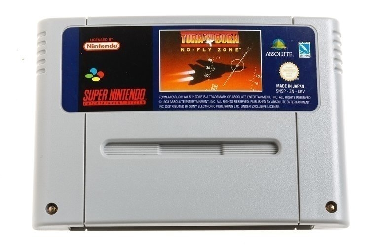 Turn and Burn: No Fly Zone | Super Nintendo Games | RetroNintendoKopen.nl