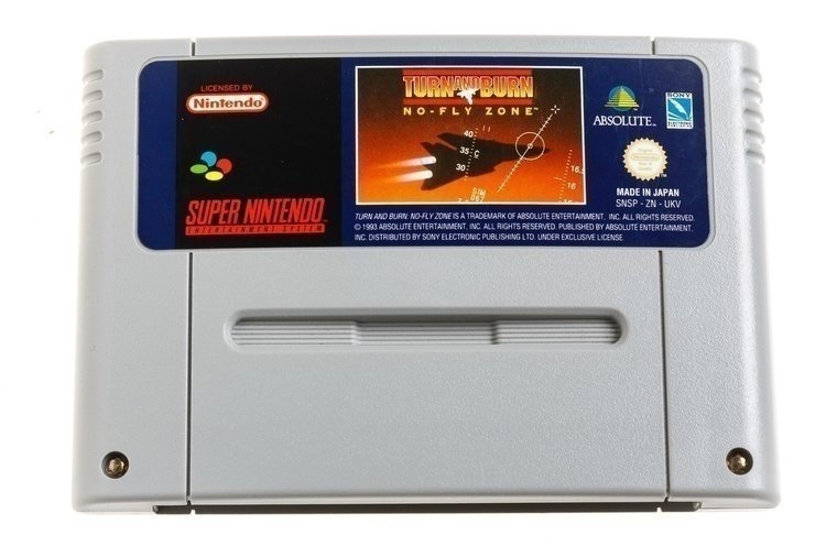 Turn and Burn: No Fly Zone - Super Nintendo Games