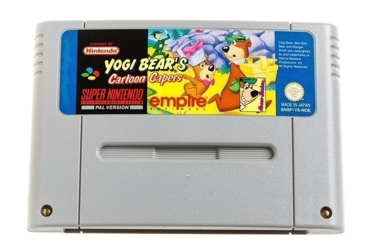 Yogi Bear's Cartoon Capers - Super Nintendo Games