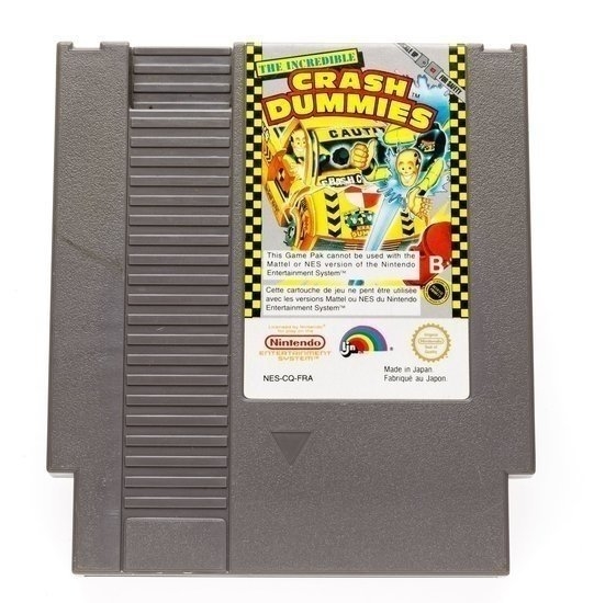 The Incredible Crash Dummies | Nintendo NES Games | RetroNintendoKopen.nl