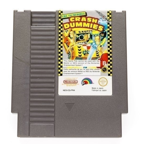 The Incredible Crash Dummies - Nintendo NES Games