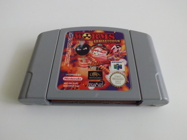 Worms Armageddon - Nintendo 64 Games