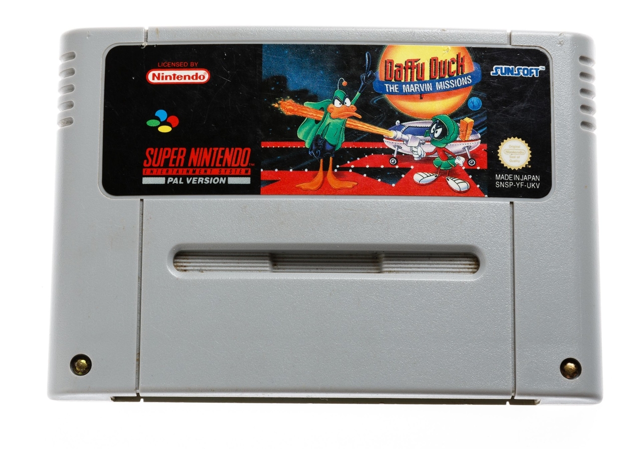 Daffy Duck The Marvin Missions - Super Nintendo Games