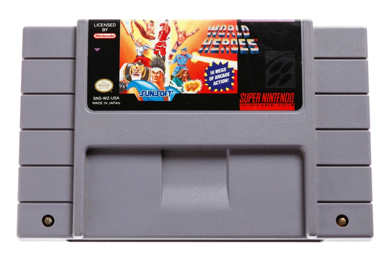World Heroes [NTSC] | Super Nintendo Games | RetroNintendoKopen.nl