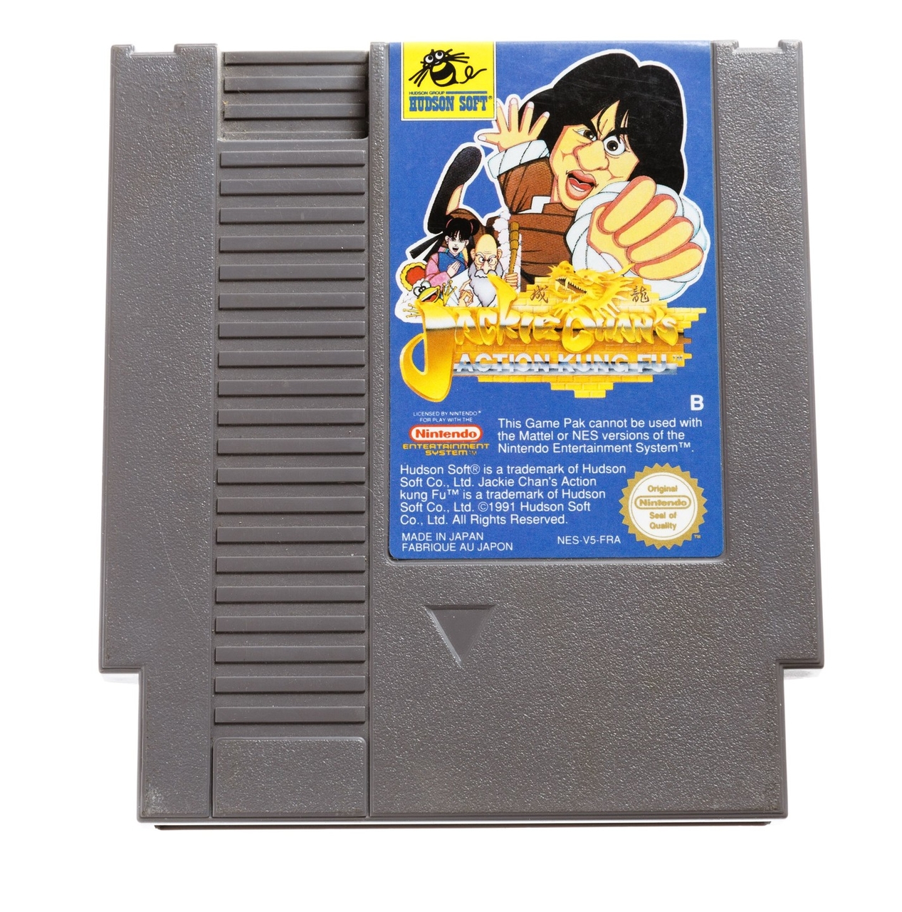 Jackie Chan's Action Kung Fu - Nintendo NES Games