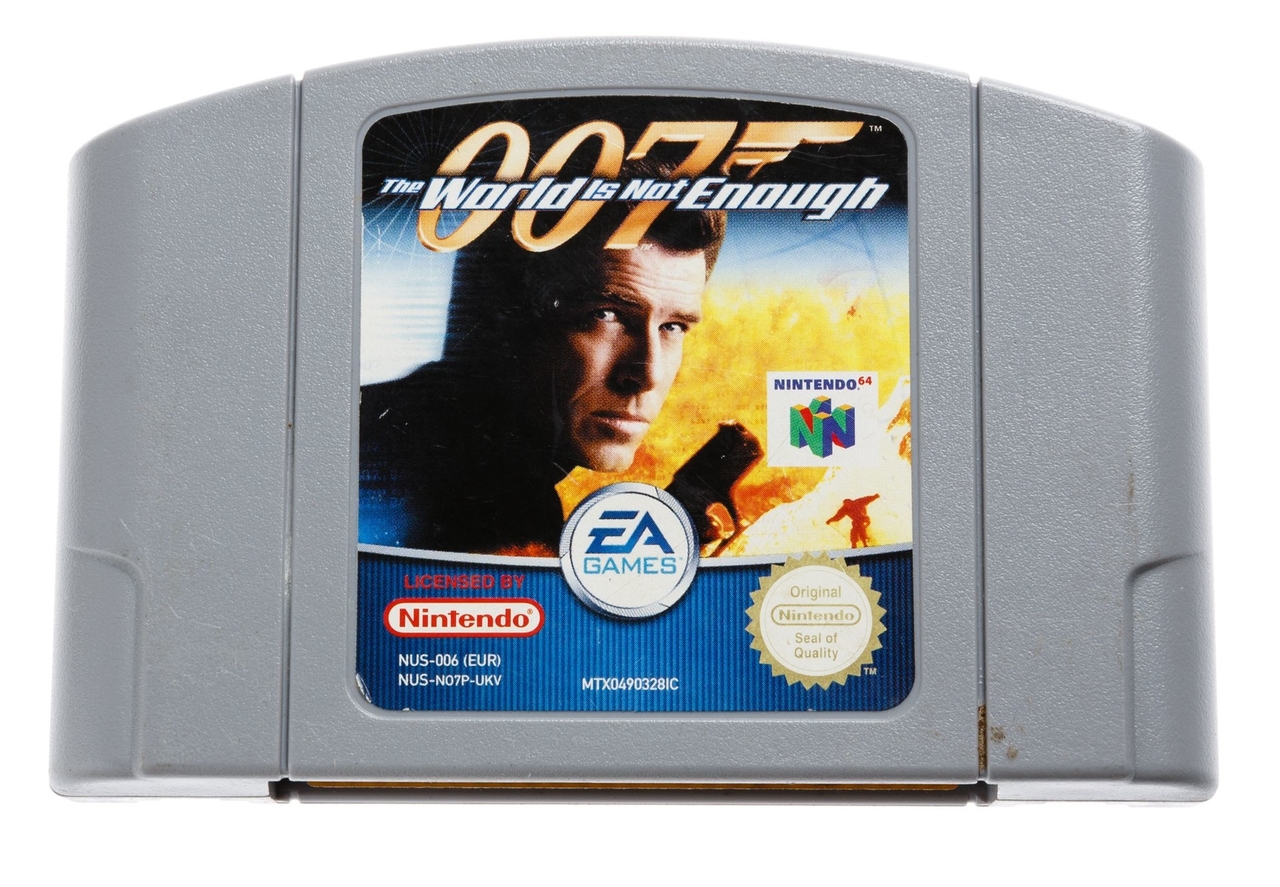 007 James Bond: The World is not Enough - Nintendo 64 Games