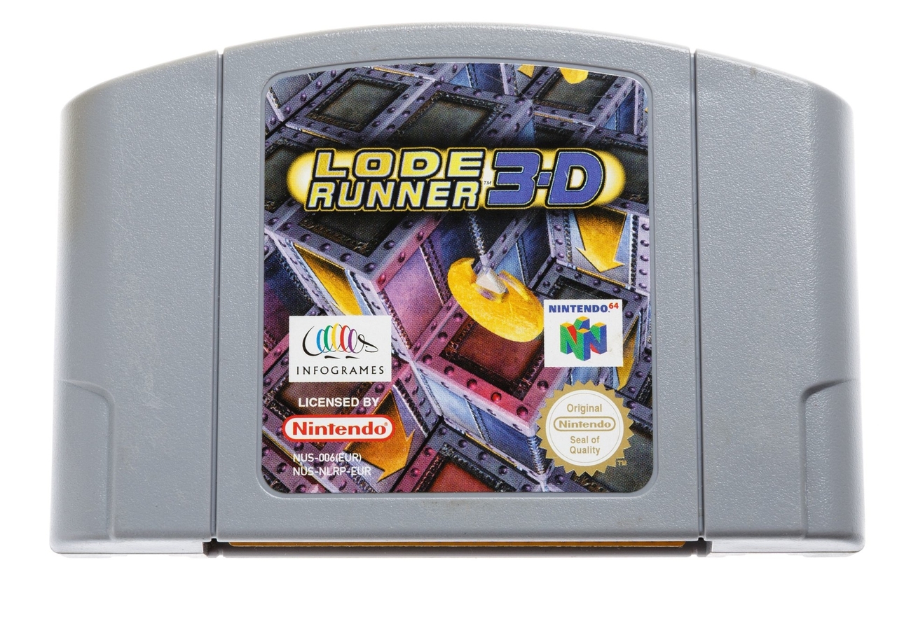 Lode Runner 3D - Nintendo 64 Games