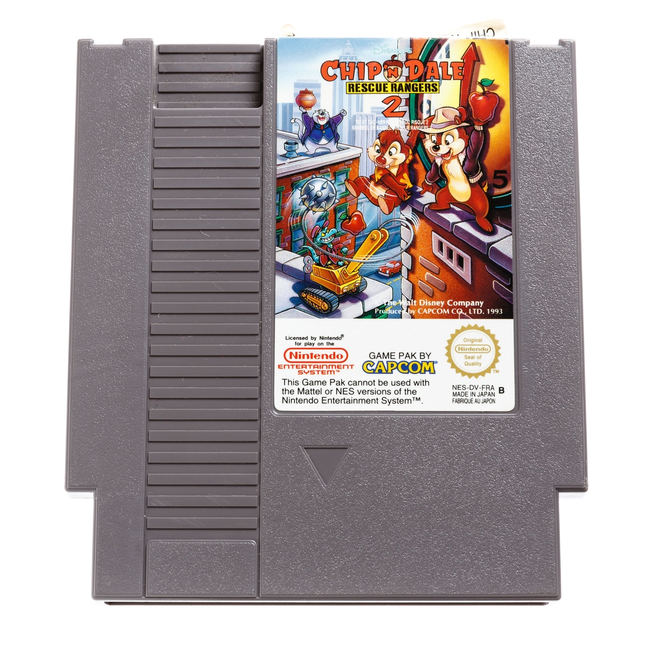 Chip n Dale Rescue Rangers 2 - Nintendo NES Games