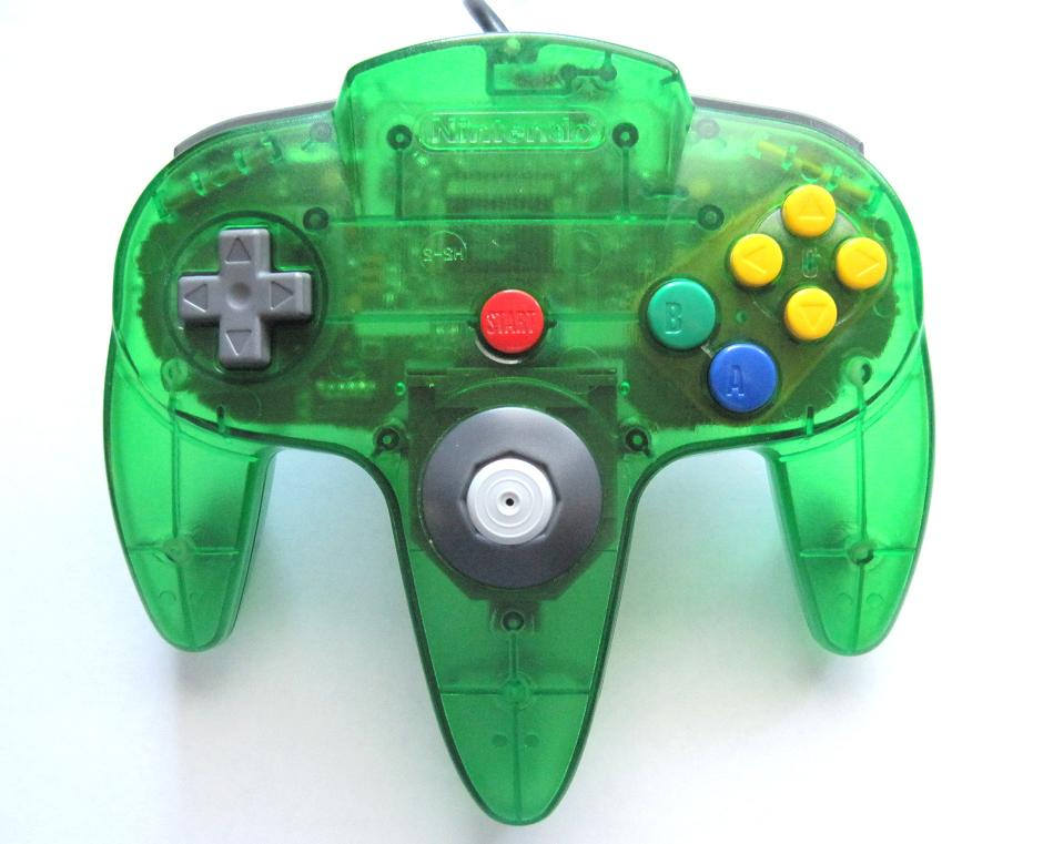 Originele Nintendo 64 Controller Jungle Green - Nintendo 64 Hardware
