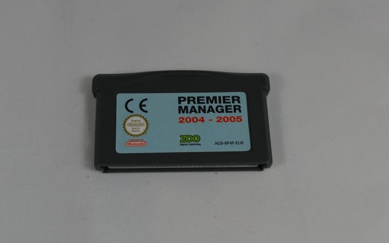 Premier Manager 2004-2005 - Gameboy Advance Games