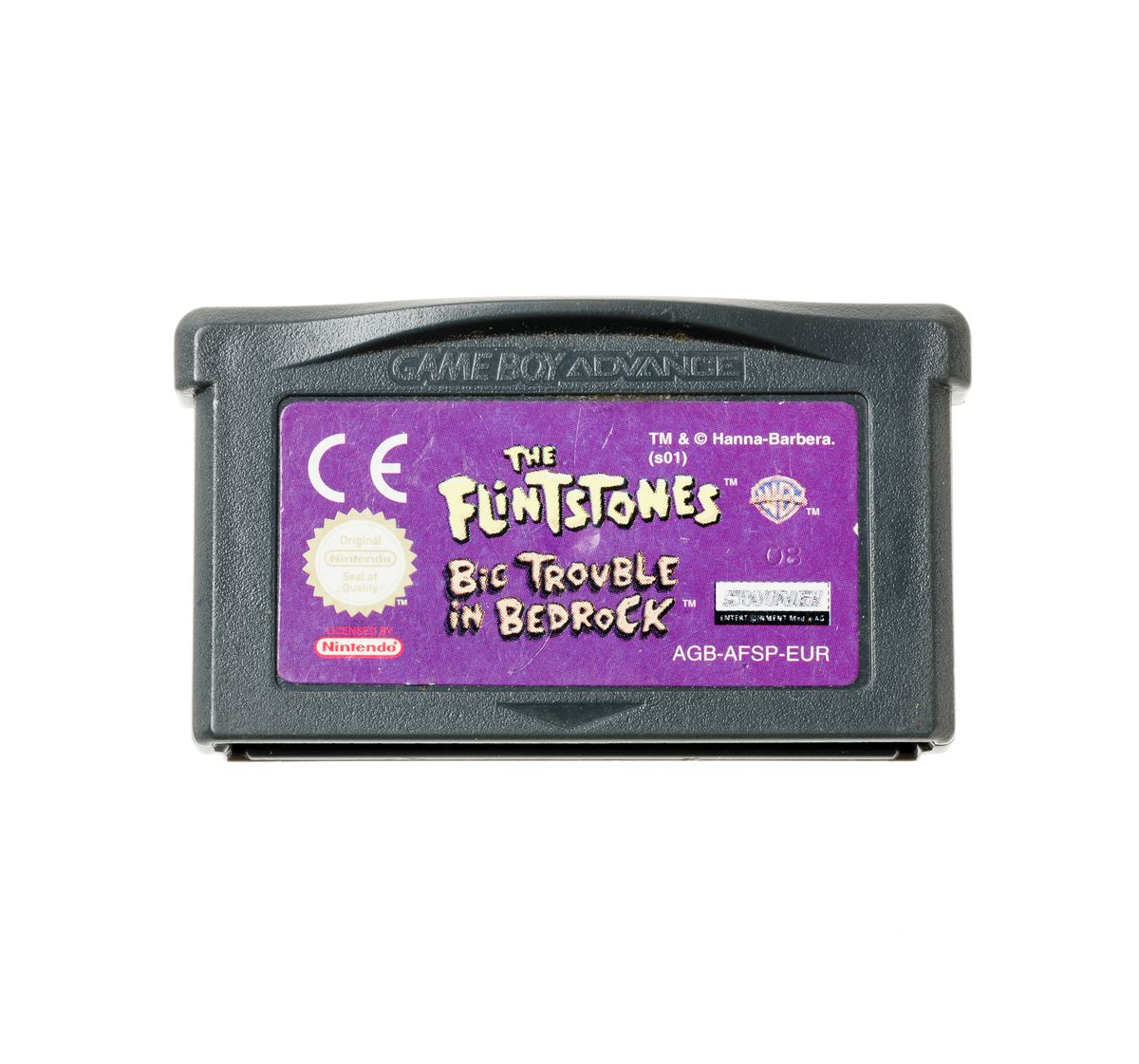 The Flintstones Big Trouble in Bedrock - Gameboy Advance Games