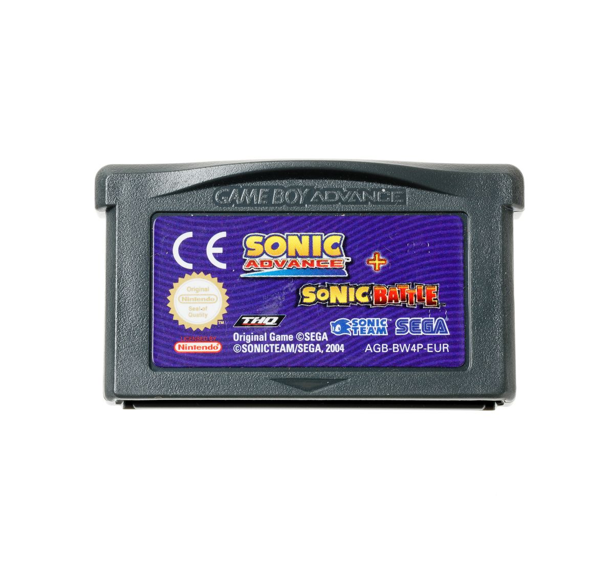 Sonic Advance + Sonic Battle - Gameboy Advance Games
