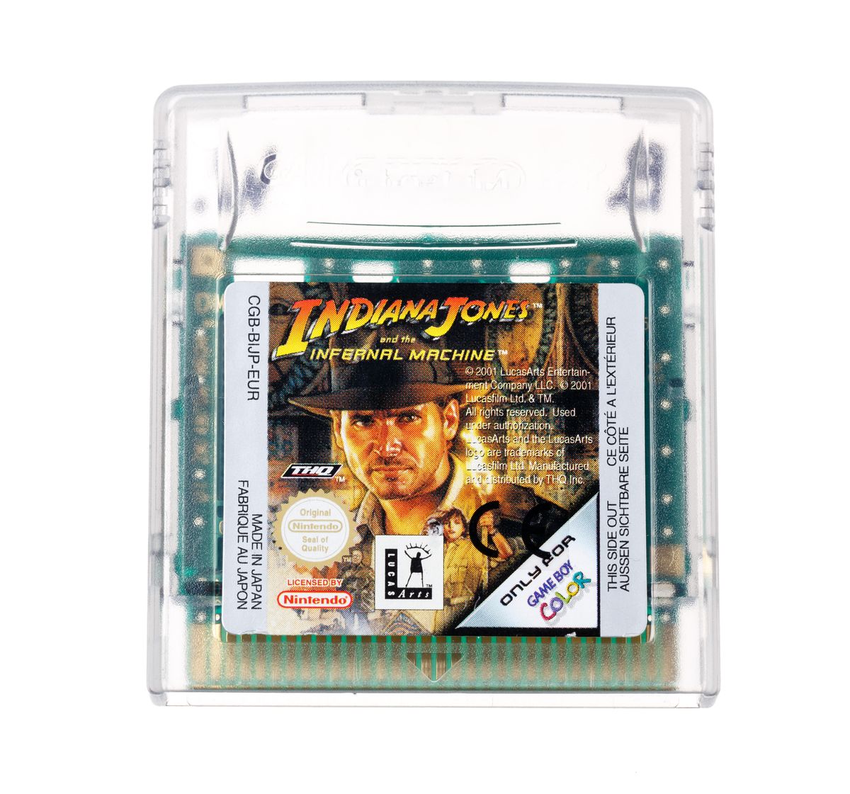 Indiana Jones and the Infernal Machine - Gameboy Color Games