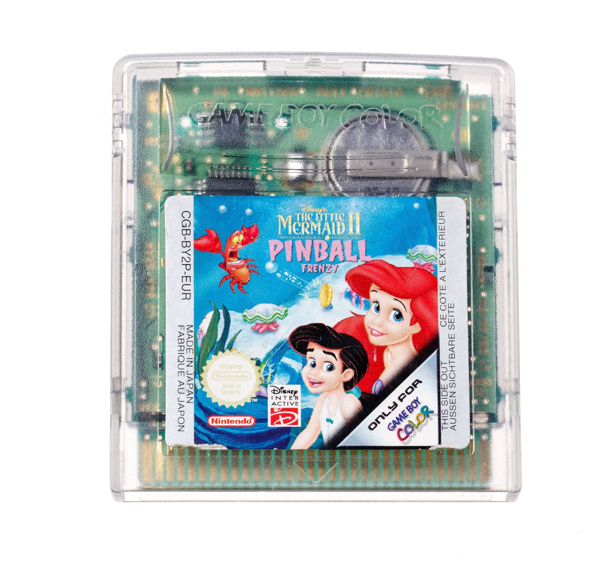 The Little Mermaid II Pinball Frenzy - Gameboy Color Games