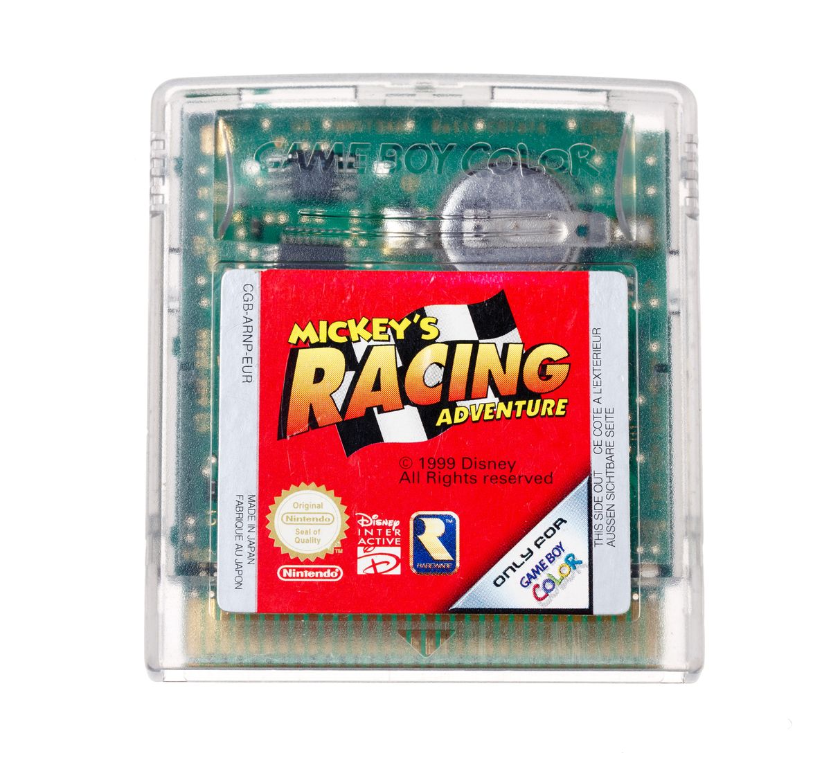 Mickey's Racing Adventure - Gameboy Color Games