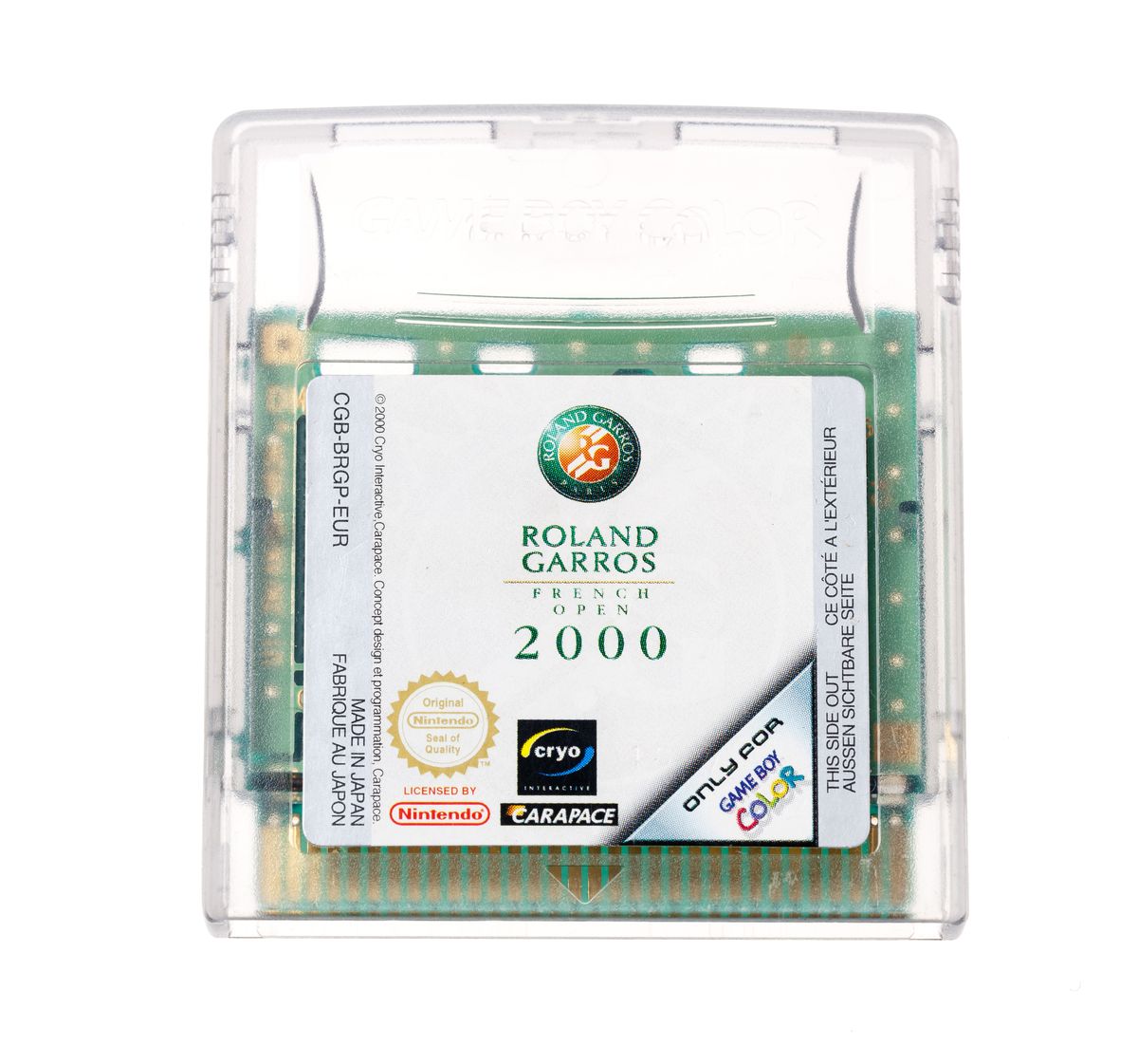 Roland Garros French Open 2000 | Gameboy Color Games | RetroNintendoKopen.nl
