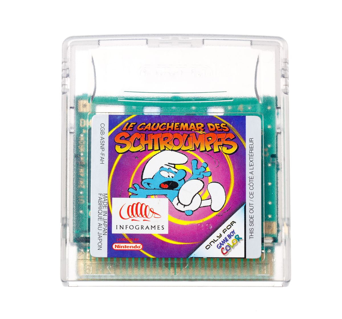 The Smurfs Nightmare - Gameboy Color Games