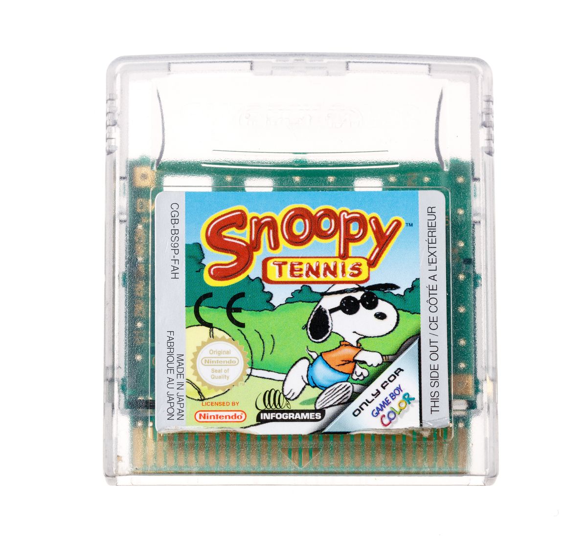 Snoopy Tennis | Gameboy Color Games | RetroNintendoKopen.nl