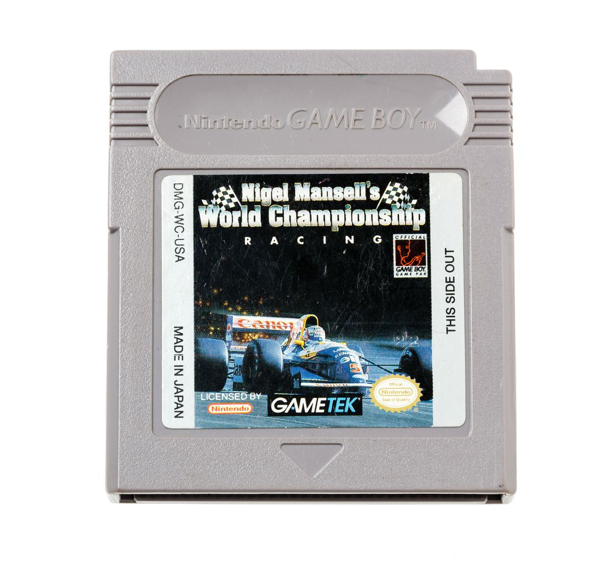 Nigel Mansell's World Championship Racing | Gameboy Classic Games | RetroNintendoKopen.nl