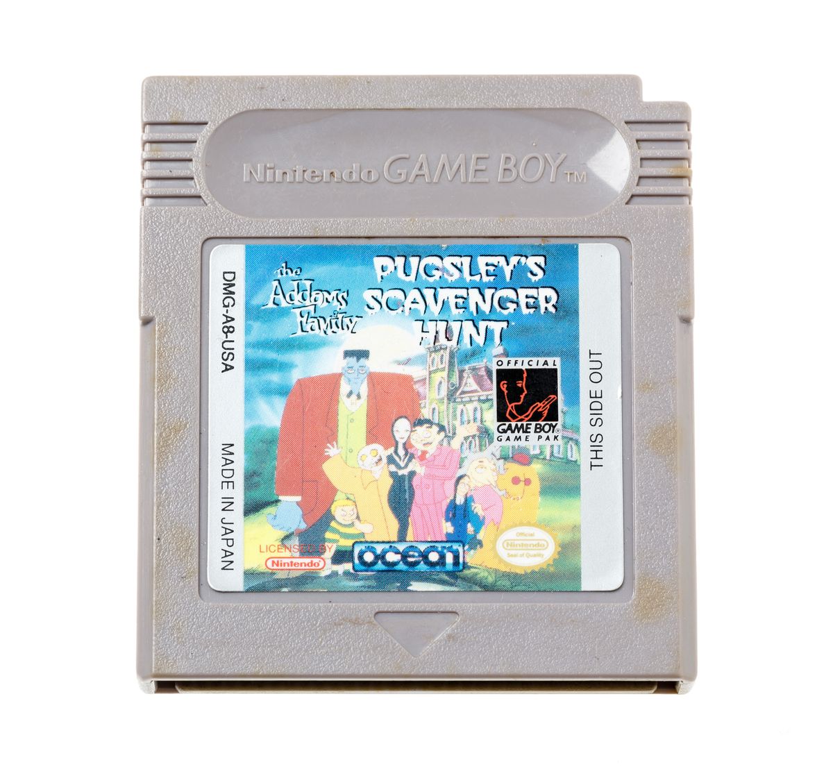 Pugsley's Scavenger Hunt - Gameboy Classic Games