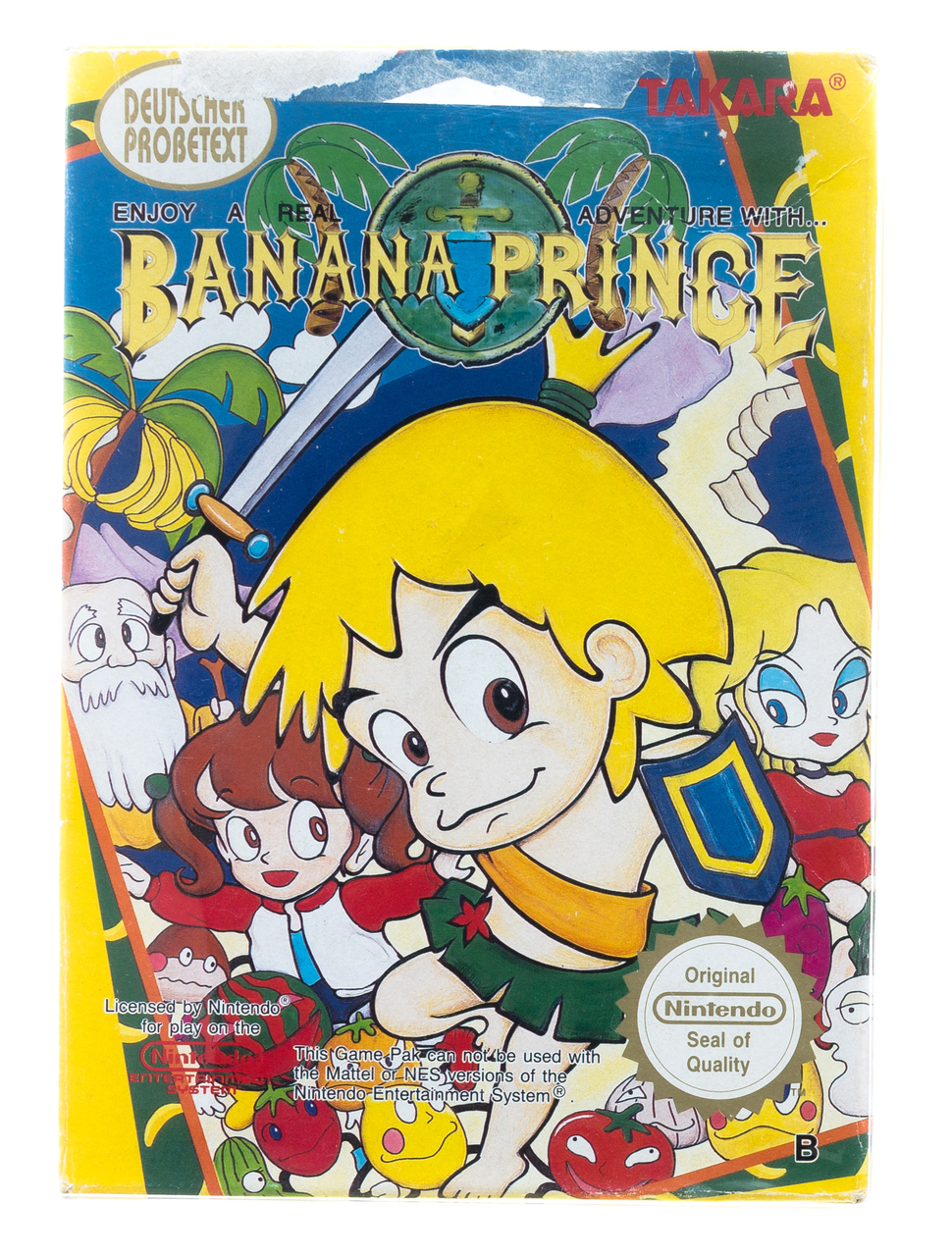 Banana Prince | Nintendo NES Games [Complete] | RetroNintendoKopen.nl