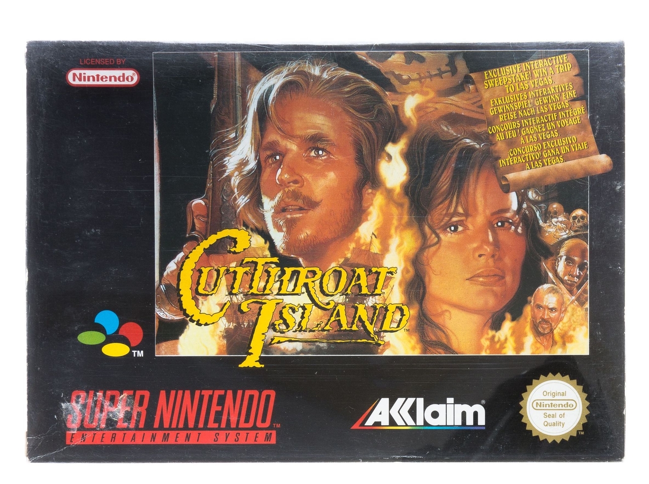 Cutthroat Island - Super Nintendo Games [Complete]