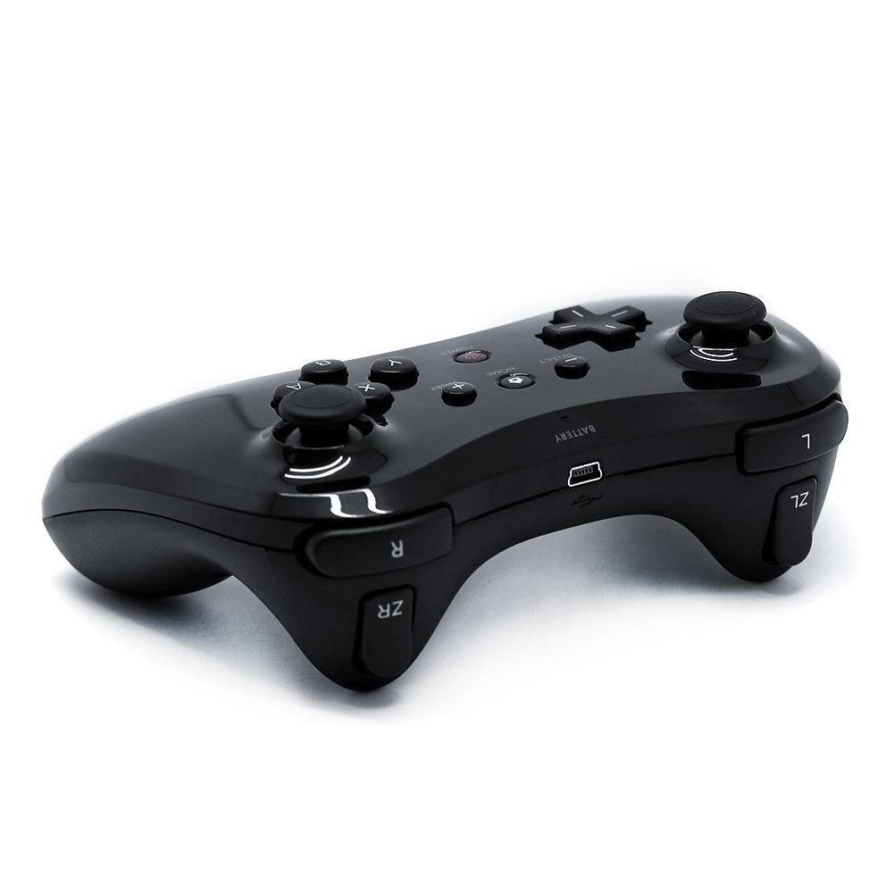 Nieuwe Wii U Pro Controller Black | Wii U Hardware | RetroNintendoKopen.nl