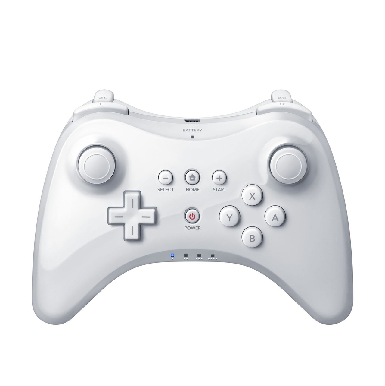 Nieuwe Pro Controller voor Wii U - White - Wii U Hardware