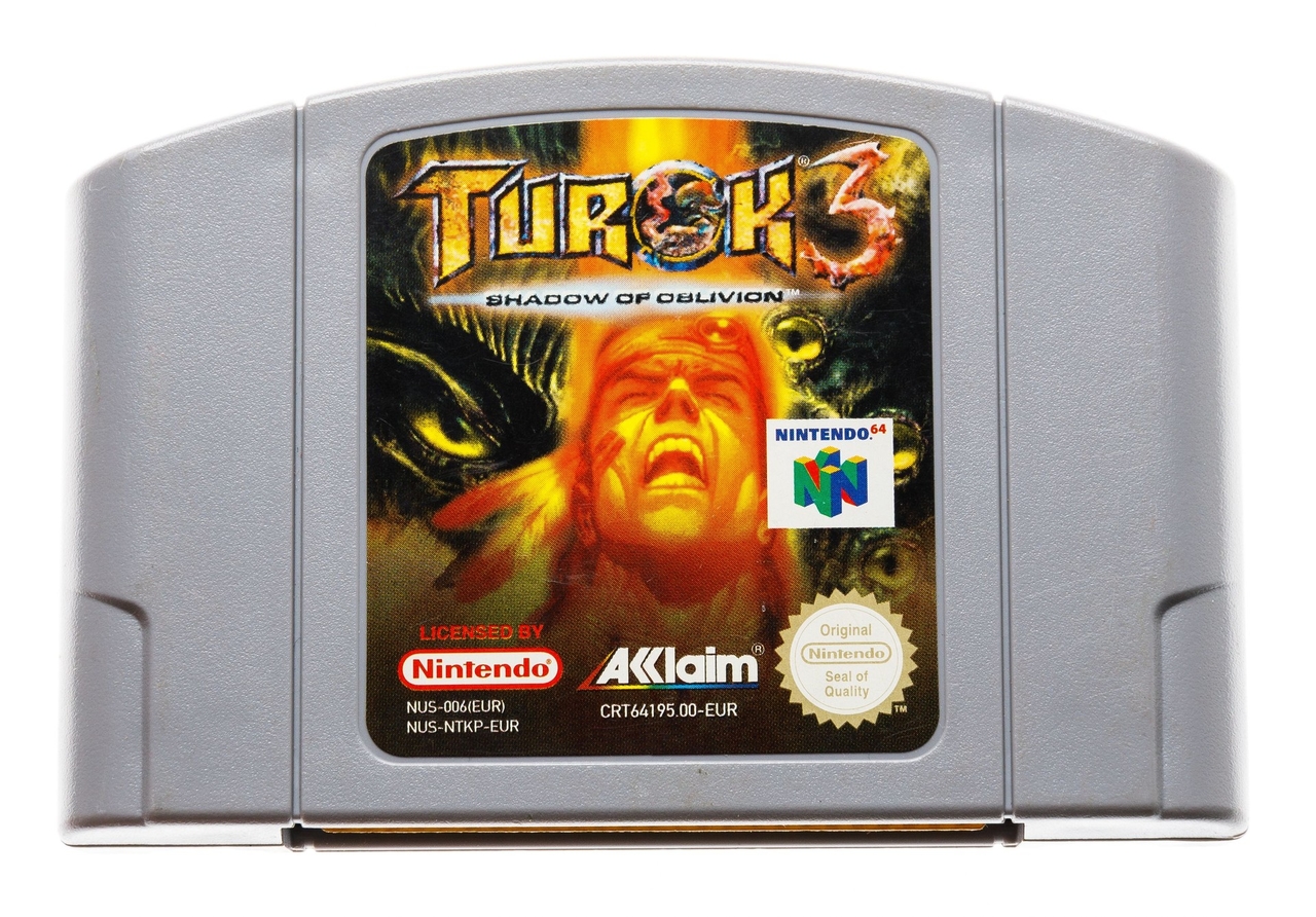 Turok 3 Shadow of Oblivion - Nintendo 64 Games