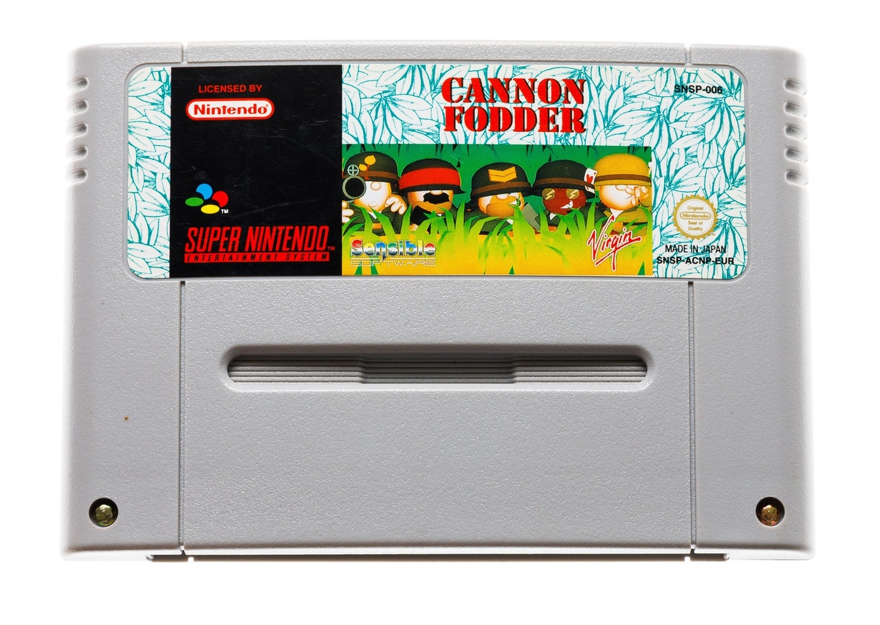 Cannon Fodder - Super Nintendo Games