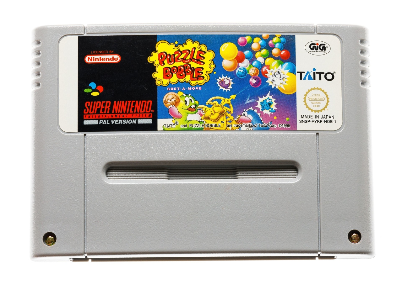 Puzzle Bobble: Bust-A-Move - Super Nintendo Games