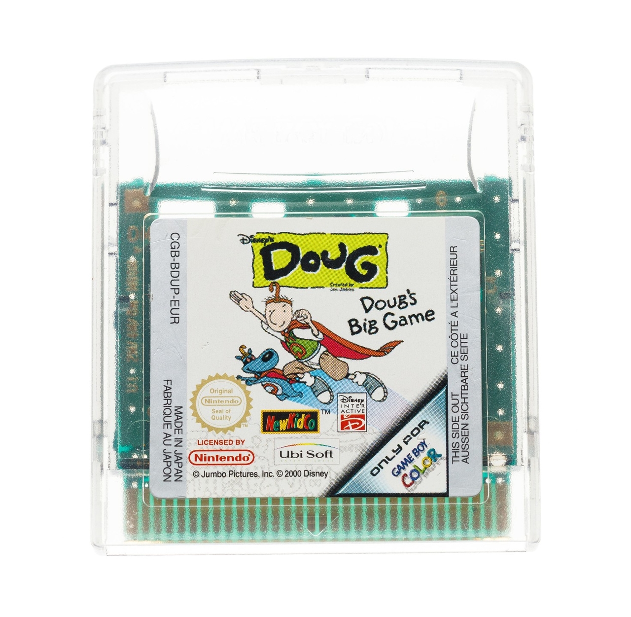 Disney's Doug: Doug's Big Game - Gameboy Color Games