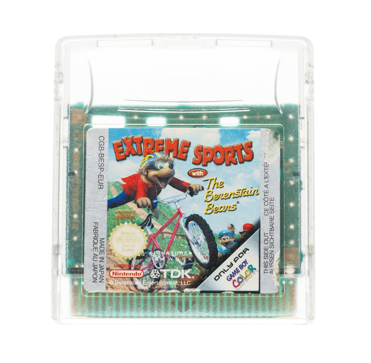 Extreme Sports with the Berenstain Bears - Gameboy Color Games