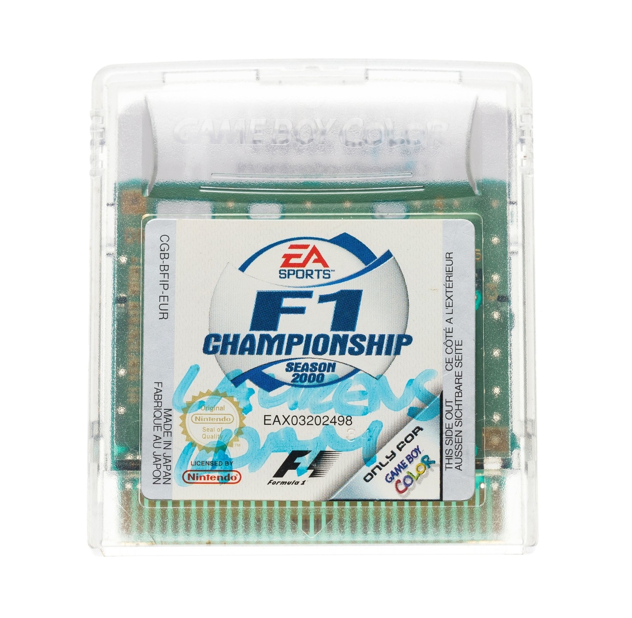 F1 Championship Season 2000 - Gameboy Color Games
