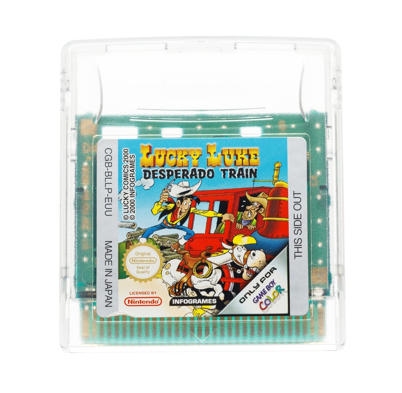 Lucky Luke Desperado Train - Gameboy Color Games