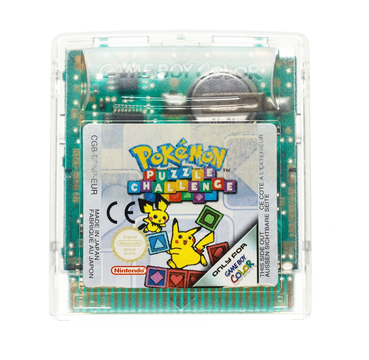 Pokemon Puzzle Challenge - Gameboy Color Games