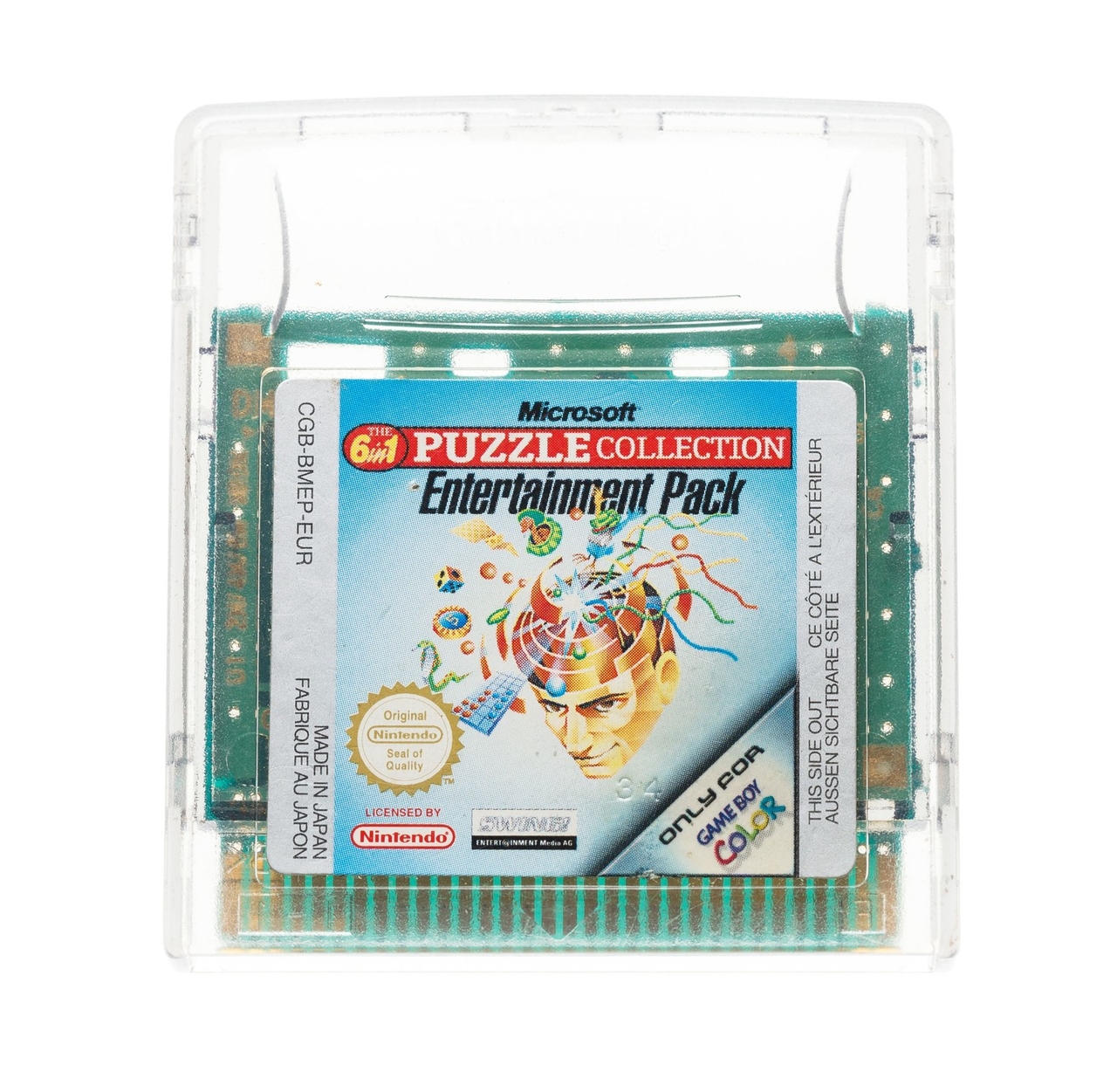 Microsoft Puzzle Collection Entertainment Pack - Gameboy Color Games