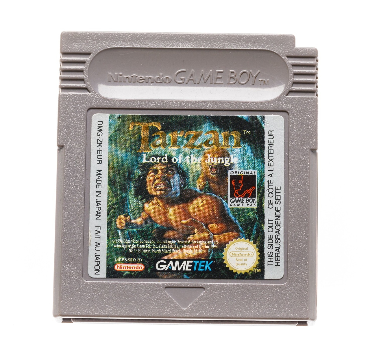 Tarzan Lord of the Jungle - Gameboy Classic Games