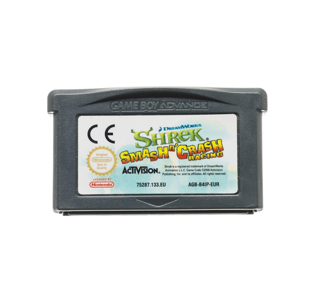 Shrek Smash 'n Crash Racing - Gameboy Advance Games